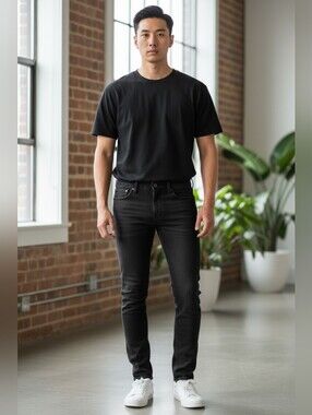 🥳2/$35🥳 Levi's Men's Skinny Jeans Black